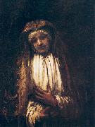 REMBRANDT Harmenszoon van Rijn The Virgin of Sorrow Spain oil painting artist
